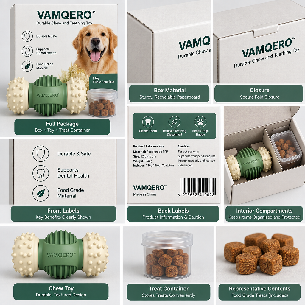VAMQERO™ Durable Chew and Teething Toy image 6