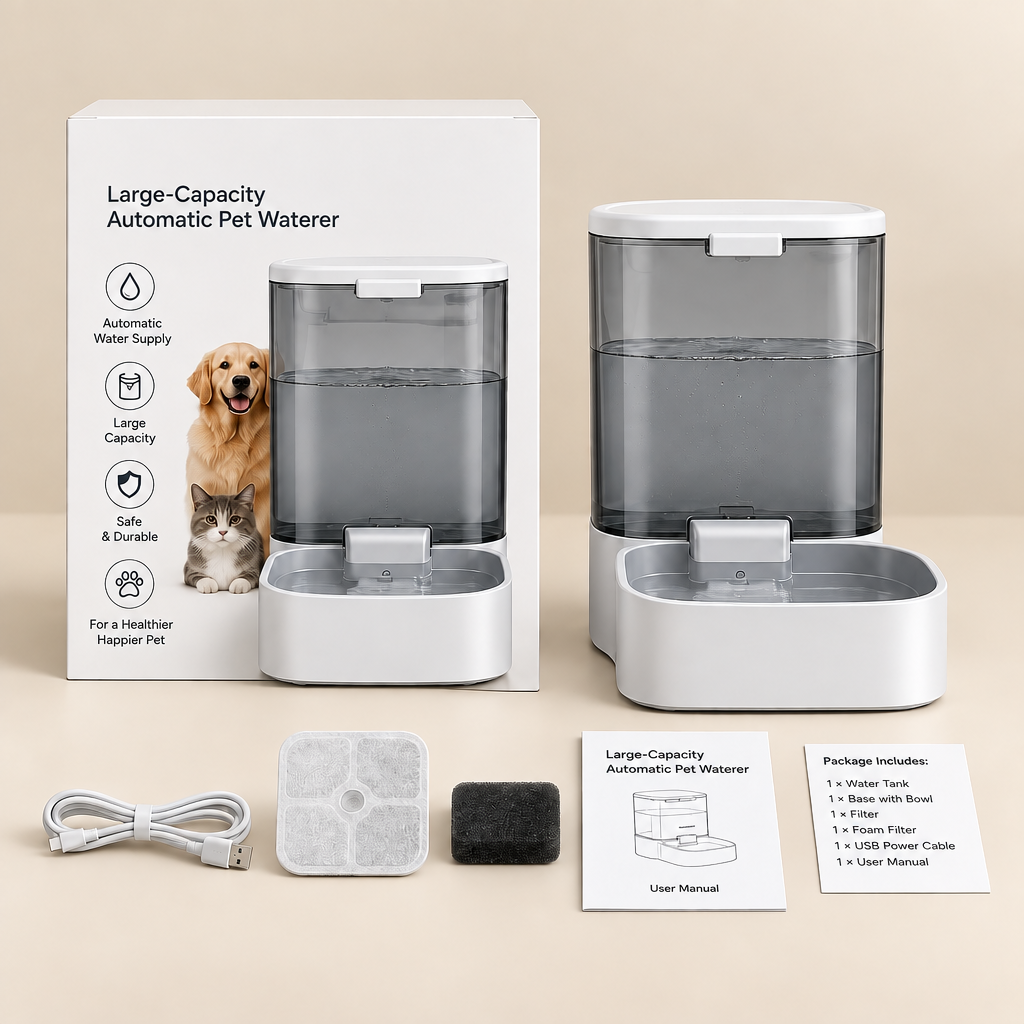 VAMQERO™ Large-Capacity Automatic Pet Waterer primary image