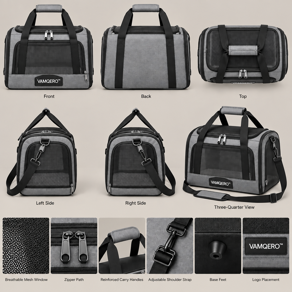 VAMQERO™ Foldable Pet Travel Carry Bag primary image