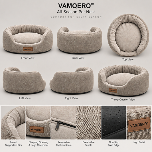 VAMQERO™ All-Season Pet Nest primary image